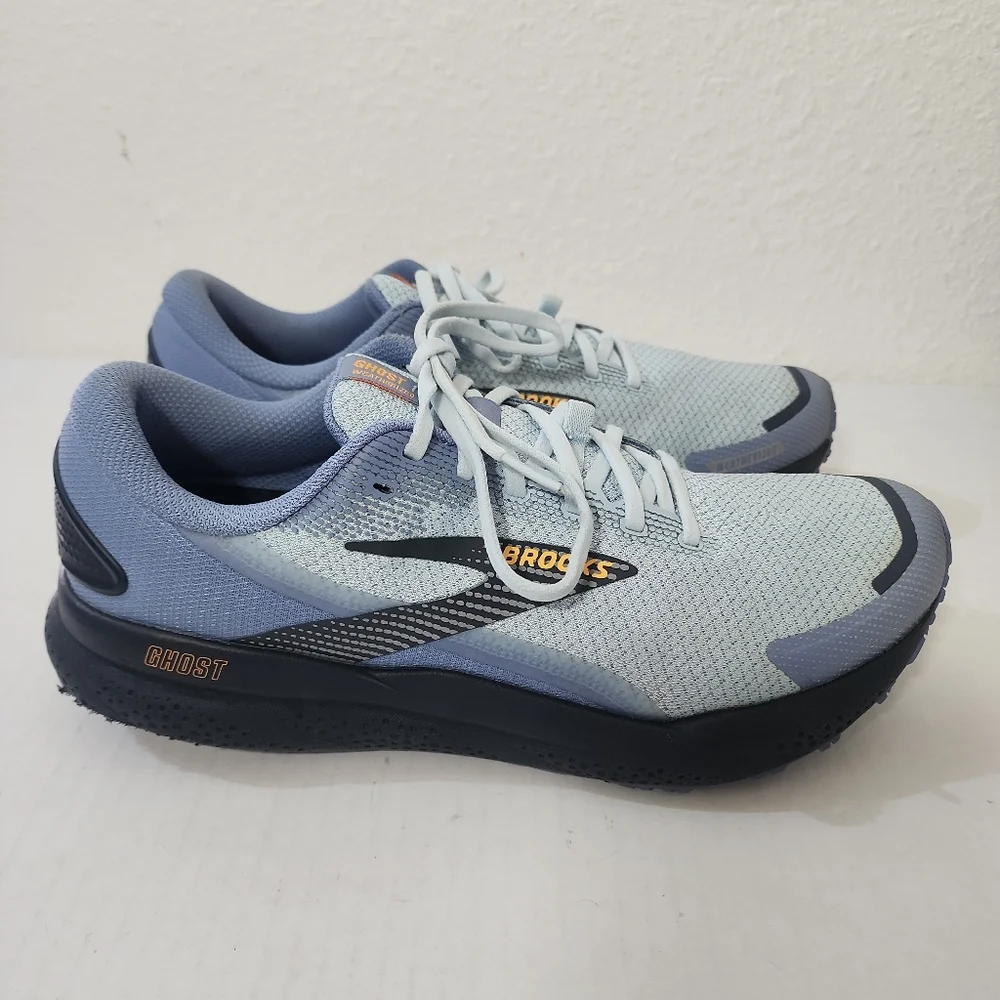 Brooks Men Ghost 16 Running Shoes Blue Gray Athletic Sneakers Mesh Comfort 11 - Picture 9 of 9